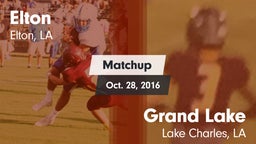 Matchup: Elton vs. Grand Lake  2016