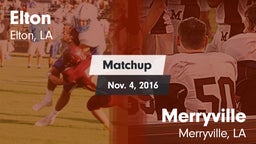 Matchup: Elton vs. Merryville  2016