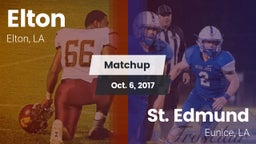 Matchup: Elton vs. St. Edmund  2017