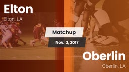 Matchup: Elton vs. Oberlin  2017