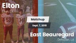 Matchup: Elton vs. East Beauregard  2018