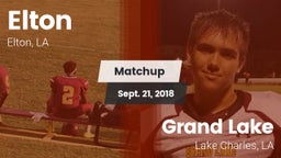 Matchup: Elton vs. Grand Lake  2018