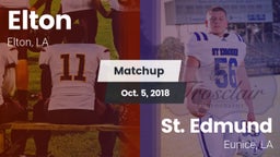 Matchup: Elton vs. St. Edmund  2018