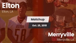 Matchup: Elton vs. Merryville  2018