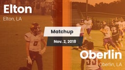 Matchup: Elton vs. Oberlin  2018