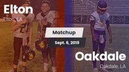 Matchup: Elton vs. Oakdale  2019