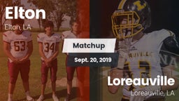 Matchup: Elton vs. Loreauville  2019
