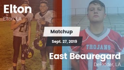 Matchup: Elton vs. East Beauregard  2019