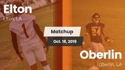 Matchup: Elton vs. Oberlin  2019