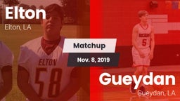 Matchup: Elton vs. Gueydan  2019