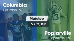Matchup: Columbia vs. Poplarville  2016