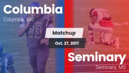 Matchup: Columbia vs. Seminary  2017