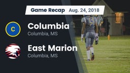 Recap: Columbia  vs. East Marion  2018