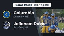 Recap: Columbia  vs. Jefferson Davis  2018