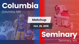 Matchup: Columbia vs. Seminary  2018