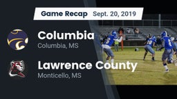 Recap: Columbia  vs. Lawrence County  2019