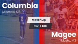 Matchup: Columbia vs. Magee  2019