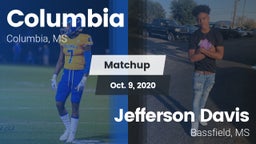 Matchup: Columbia vs. Jefferson Davis  2020