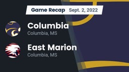 Recap: Columbia  vs. East Marion  2022