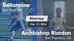 Matchup: Bellarmine vs. Archbishop Riordan  2016