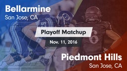 Matchup: Bellarmine vs. Piedmont Hills  2016