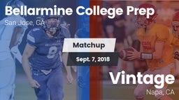 Matchup: Bellarmine vs. Vintage  2018