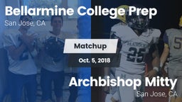 Matchup: Bellarmine vs. Archbishop Mitty  2018