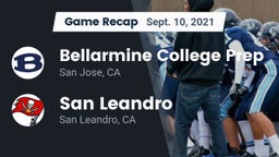 Recap: Bellarmine College Prep  vs. San Leandro  2021