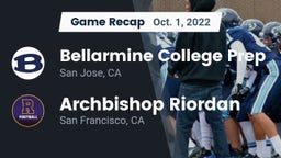 Recap: Bellarmine College Prep  vs. Archbishop Riordan  2022