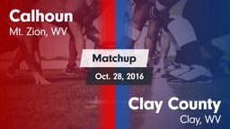 Matchup: Calhoun vs. Clay County  2016