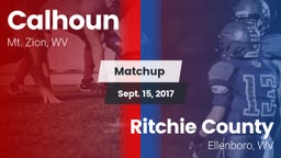 Matchup: Calhoun vs. Ritchie County  2017
