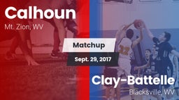 Matchup: Calhoun vs. Clay-Battelle  2017