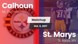 Matchup: Calhoun vs. St. Marys  2017