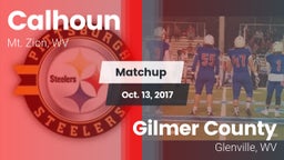 Matchup: Calhoun vs. Gilmer County  2017