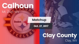 Matchup: Calhoun vs. Clay County  2017