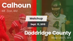 Matchup: Calhoun vs. Doddridge County  2019