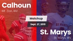 Matchup: Calhoun vs. St. Marys  2019