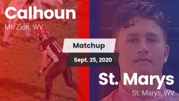 Matchup: Calhoun vs. St. Marys  2020