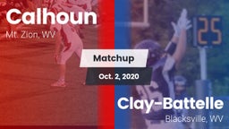 Matchup: Calhoun vs. Clay-Battelle  2020