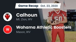 Recap: Calhoun  vs. Wahama Athletic Boosters 2020