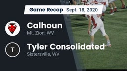 Recap: Calhoun  vs. Tyler Consolidated  2020