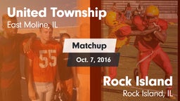 Matchup: United Township vs. Rock Island  2016