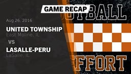 Recap: United Township vs. LaSalle-Peru  2016