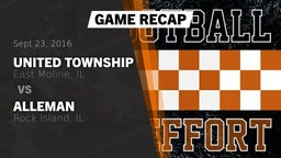 Recap: United Township vs. Alleman  2016