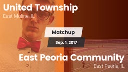 Matchup: United Township vs. East Peoria Community  2017