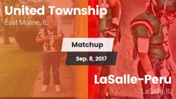 Matchup: United Township vs. LaSalle-Peru  2017