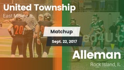 Matchup: United Township vs. Alleman  2017