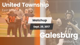 Matchup: United Township vs. Galesburg  2017