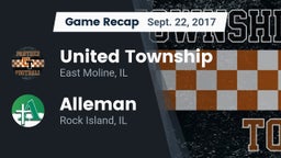 Recap: United Township vs. Alleman  2017