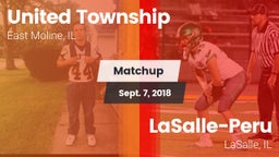 Matchup: United Township vs. LaSalle-Peru  2018